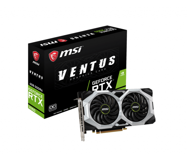 MSI GeForce RTX 2060 VENTUS 6G OC - 1463277 - zdjęcie